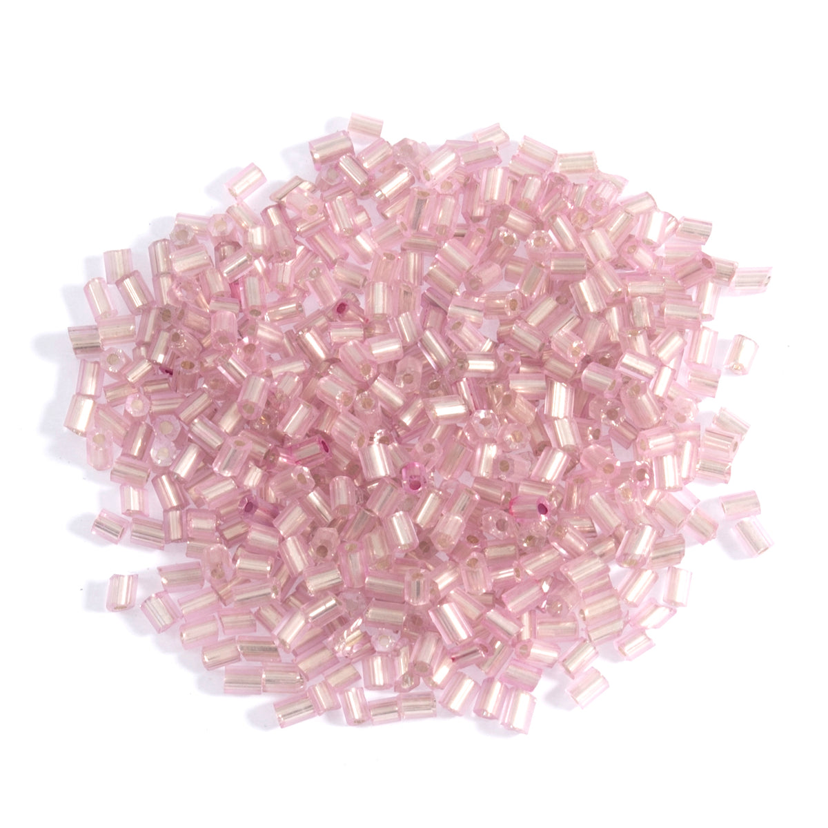 Pack of pink rocaille beads
