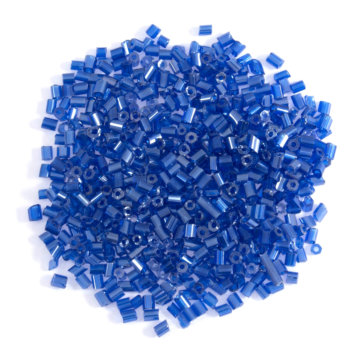 Pack of purple rocaille beads