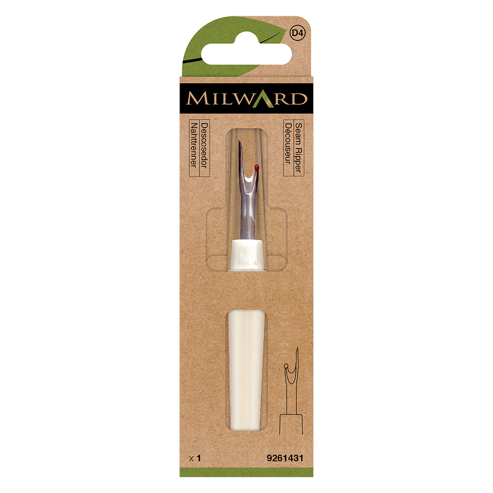 Milward large premium seam ripper with clear lid