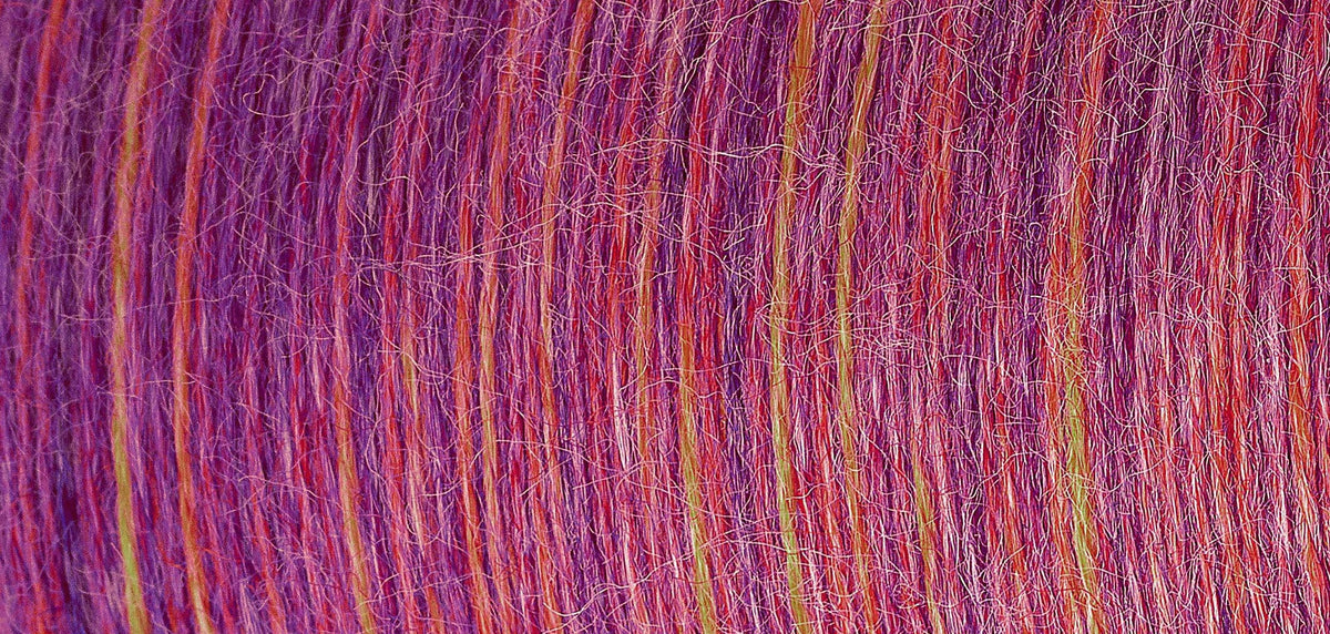 Spool of Madeira Lana multicoloured wool blend thread