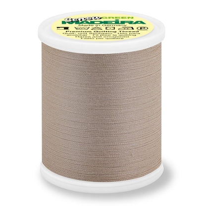 Spool of Madeira Sensa Green embroidery thread in taupe