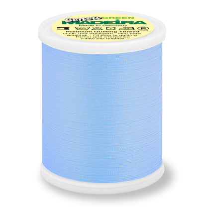 Spool of Madeira Sensa Green No. 40 embroidery thread in Ice Blue
