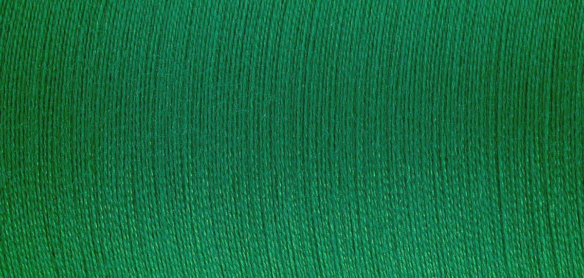 Spool of Madeira Sensa Green No. 40 embroidery thread in Pine