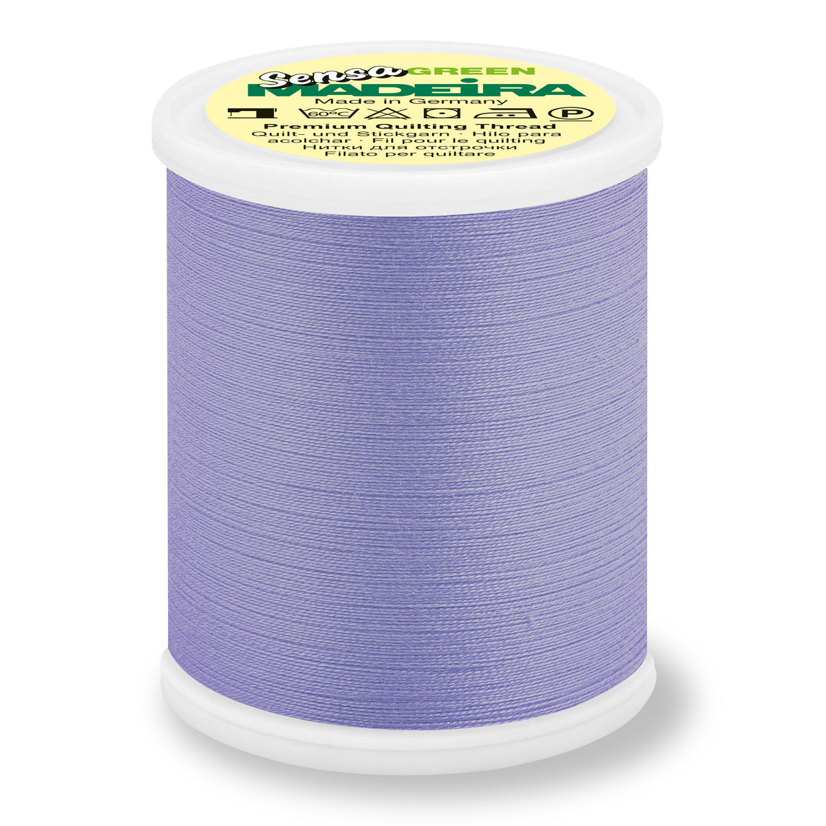 Spool of Madeira Sensa Green No. 40 embroidery thread in Persian Blue