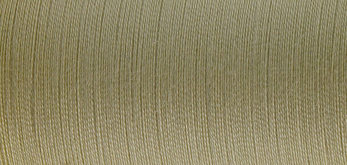 Spool of Madeira Sensa Green No. 40 embroidery thread in Khaki