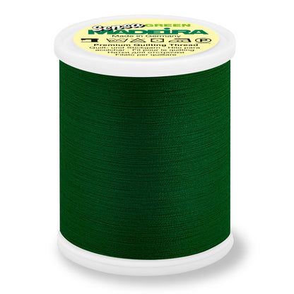 Spool of Madeira Sensa Green No. 40 embroidery thread in Forest Green