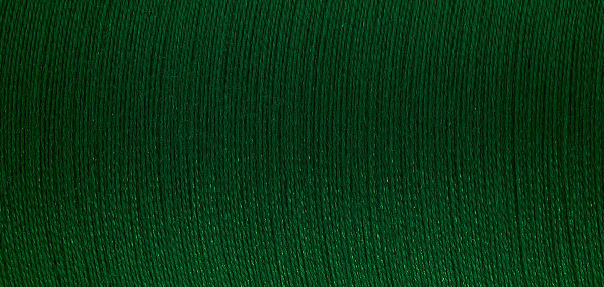 Spool of Madeira Sensa Green No. 40 embroidery thread in Forest Green