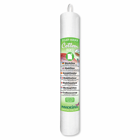Madeira Tear-Away Cotton Soft Stabilizer - 10m x 50cm