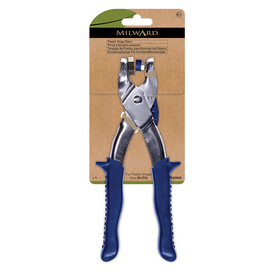 Milward Plastic Snap Pliers - Soft Grip