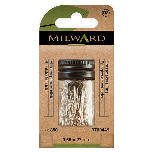 Pack of nickel dressmaker's pins