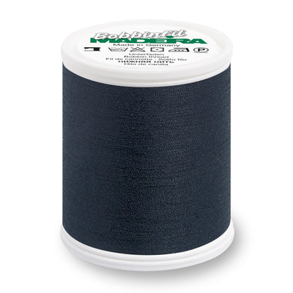 Spool of Madeira Bobbinfil black bobbin thread