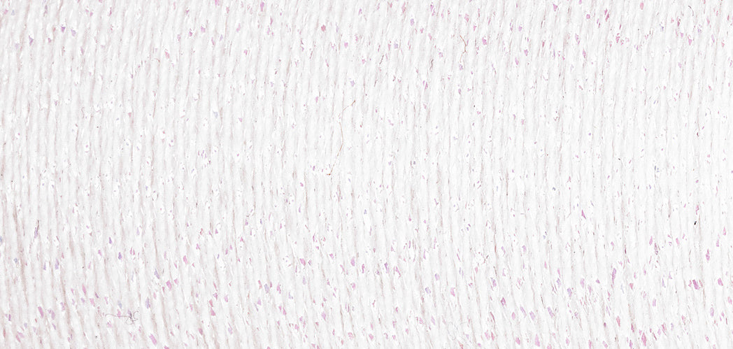 Spool of Madeira Glamour metallic embroidery thread in Prism Snow White