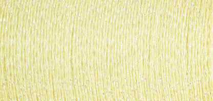 Spool of Madeira Glamour metallic embroidery thread in Prism Pale Yellow