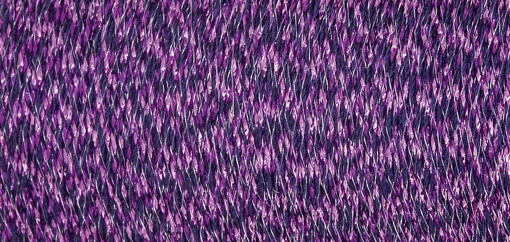 Spool of Madeira Glamour metallic embroidery thread in Amethyst