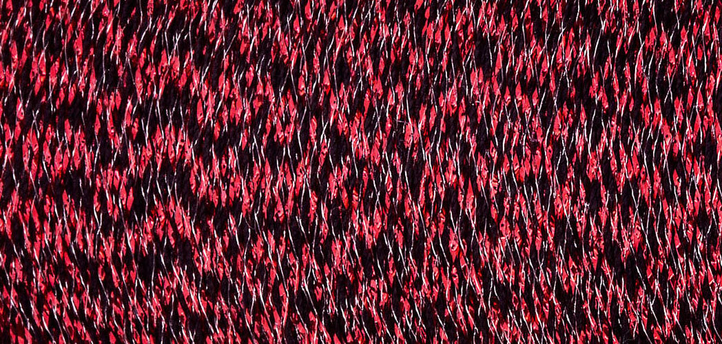 Spool of Madeira Glamour metallic embroidery thread in Devil Red