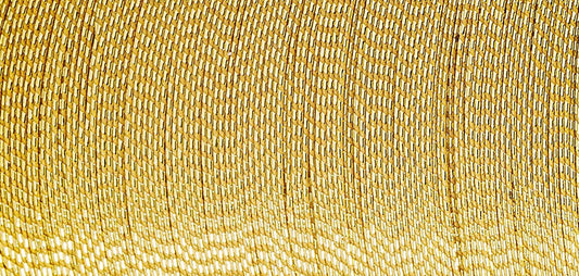 Spool of Madeira Glamour metallic thread in fine gold