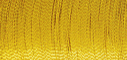 Spool of Madeira Glamour metallic thread in gold nugget