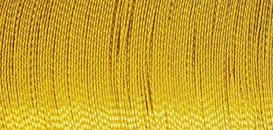 Spool of Madeira Glamour metallic thread in gold nugget