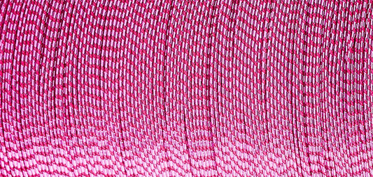 Spool of Madeira Glamour metallic thread in coral