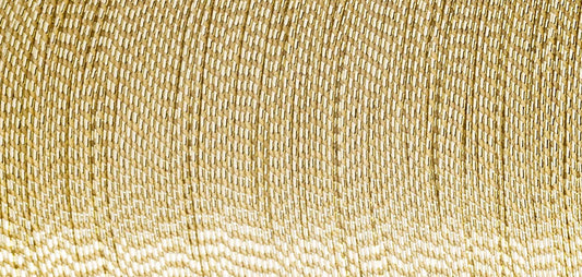 Spool of Madeira Glamour metallic thread in white gold