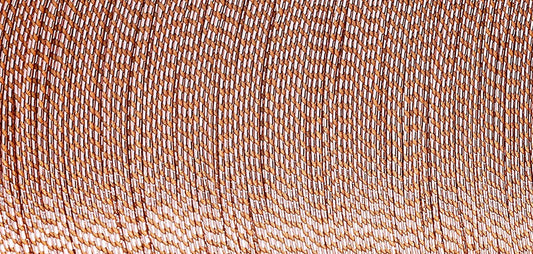 Spool of Madeira Glamour metallic thread in smoky quartz