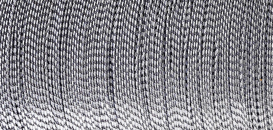 Spool of Madeira Glamour metallic thread in platinum