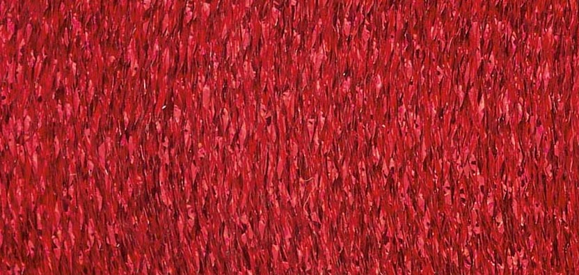 Spool of Madeira Sparkling Metallic thread in ruby