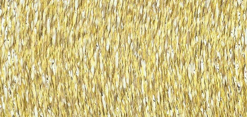 Spool of Madeira Metallic Sparkling No.40 embroidery thread in Gold Dust