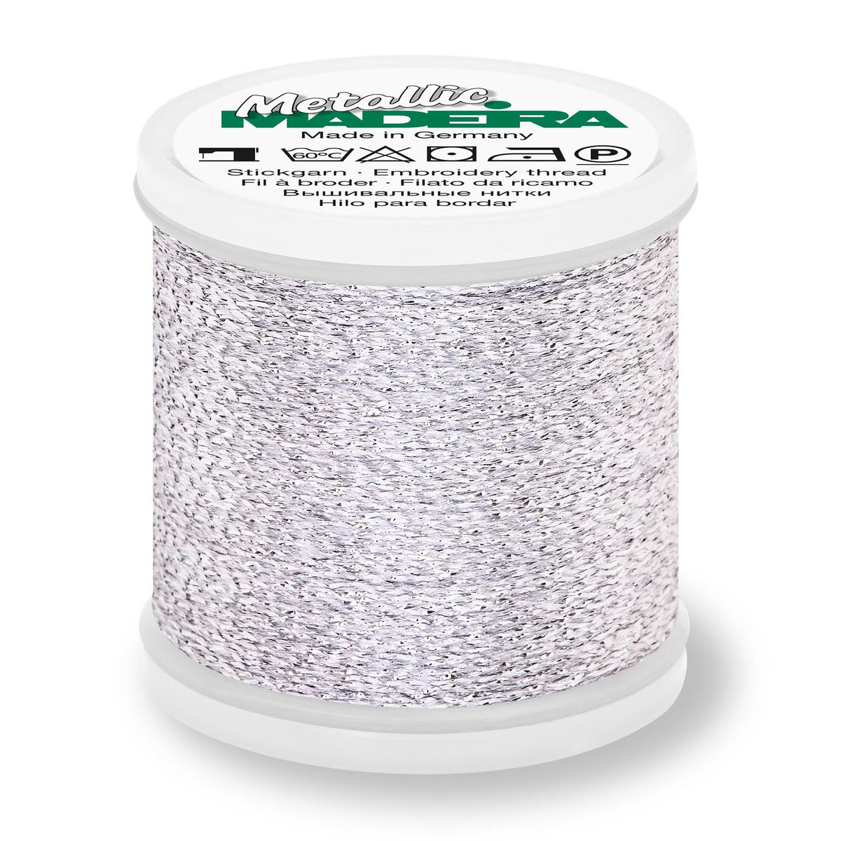 Madeira Sparkling Metallic No.40 Thread 200m - Silver