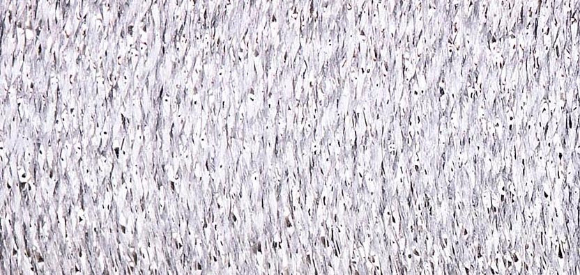Spool of Madeira Sparkling Metallic thread in silver