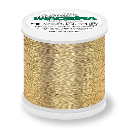 Madeira Metallic No.40 Smooth Embroidery Thread 200m - White