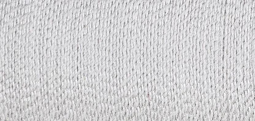Spool of Madeira Metallic Soft No.40 embroidery thread in Silver Dust