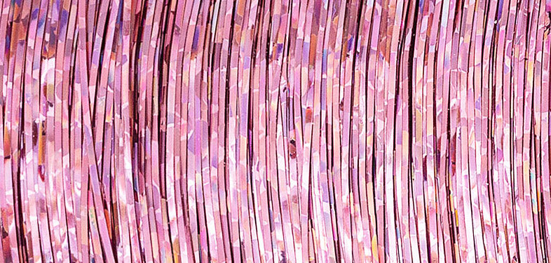 Spool of Madeira Spectra holographic thread in pink
