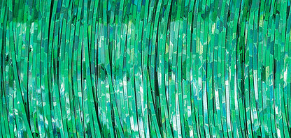Spool of Madeira Spectra holographic thread in green