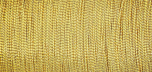 Spool of Madeira Heavy Metal metallic thread in gold 33
