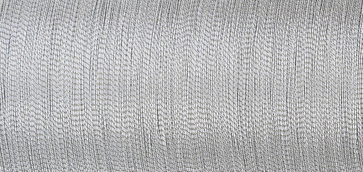Spool of Madeira Smooth metallic thread in silver