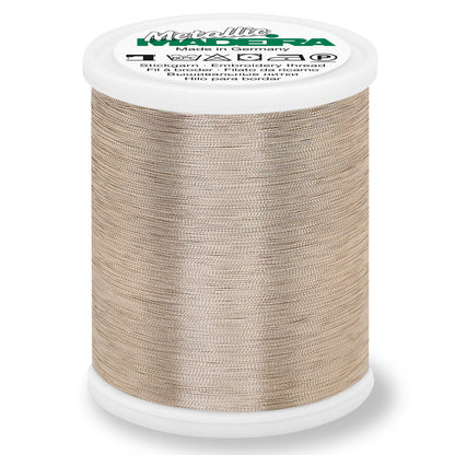 Spool of Madeira Smooth metallic thread in gold dust