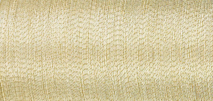 Spool of Madeira Brilliant metallic thread in gold 3