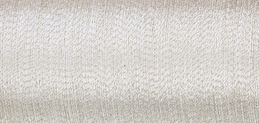 Spool of Madeira Brilliant metallic thread in silver