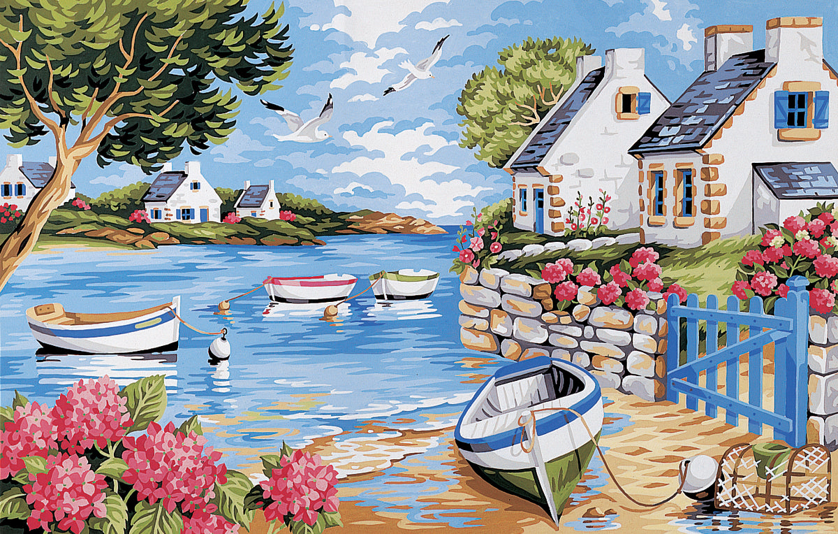 Royal Paris printed tapestry canvas showing the Brittany design