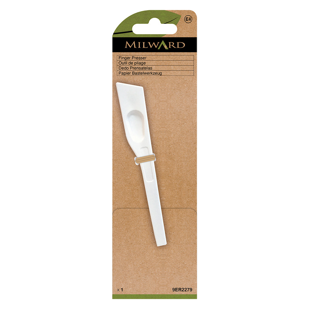 Milward finger presser tool in packaging