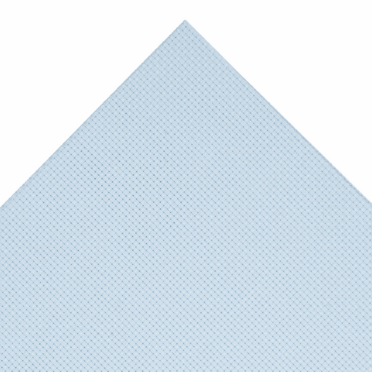 Trimits Pale Blue Needlecraft Fabric - Aida 14 Count 45 x 30cm