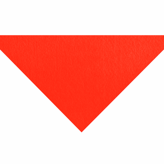 Trimits Fluorescent Orange Acrylic Felt - 23cm x 30cm (Pack of 10)