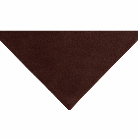 Trimits Brown Sticky Back Acrylic Felt - 23cm x 30cm (Pack of 10)