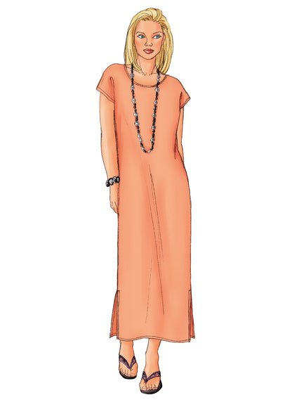 Butterick B3039 sewing pattern envelope showing a loose shirt