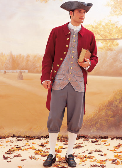 Butterick B3072 sewing pattern envelope showing a costume coat