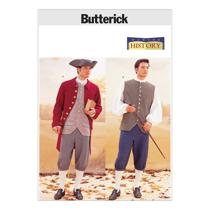 Butterick B3072 sewing pattern envelope showing a costume coat