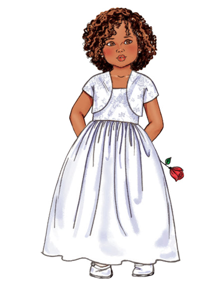 Butterick B3351 sewing pattern envelope showing a child's jacket