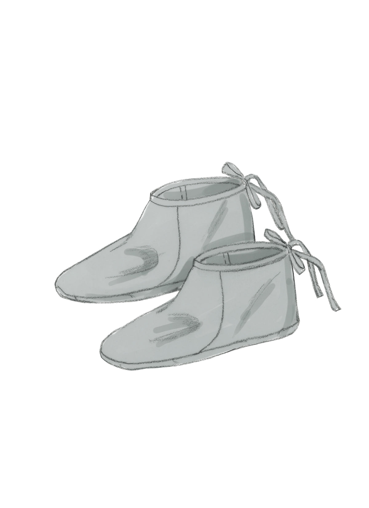 Butterick B5233 sewing pattern envelope showing the costume footwear designs