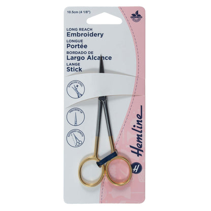 Long reach embroidery scissors